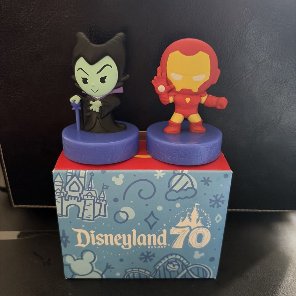2025 Disneyland 70th Anniversary - McDonald’s Toys - Maleficent & Iron Man #29